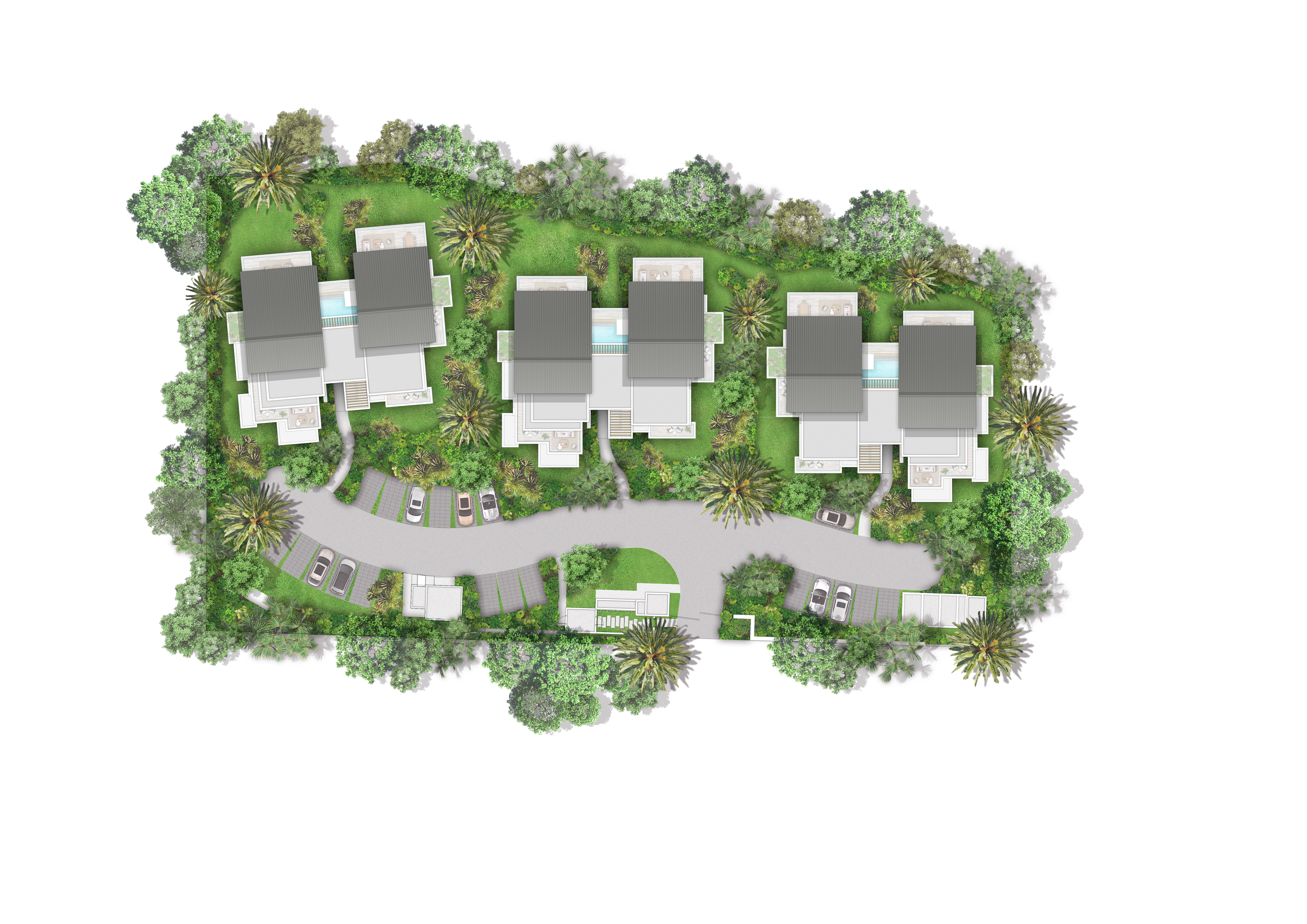 2-bedroom apartment with terrace for sale, in the heart of an exclusive estate in Beau Champ 2370893320 floor plan 1