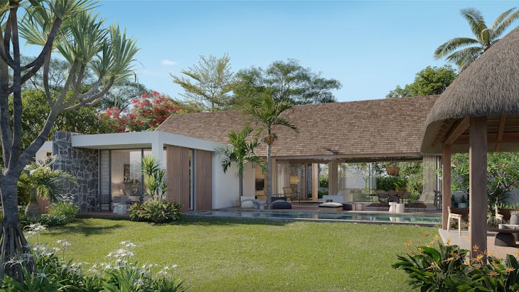 house housing villa summer hotel resort grass patio porch backyard