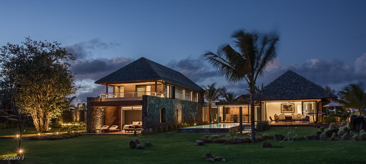 Élégance architecturale et nature préservée : une villa d’exception à Anahita Beau Champ