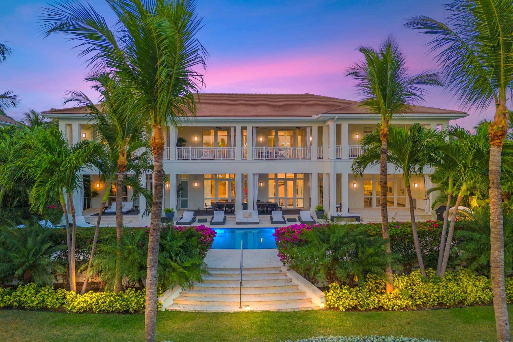 Invest in modern elegance with this dream home on the golf course.