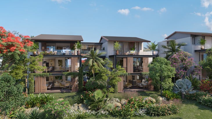 building house housing villa garden outdoors tree neighborhood grass person
