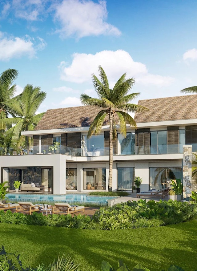 Villa avec piscine et proche de la plage à vendre à Belle Mare, Maurice