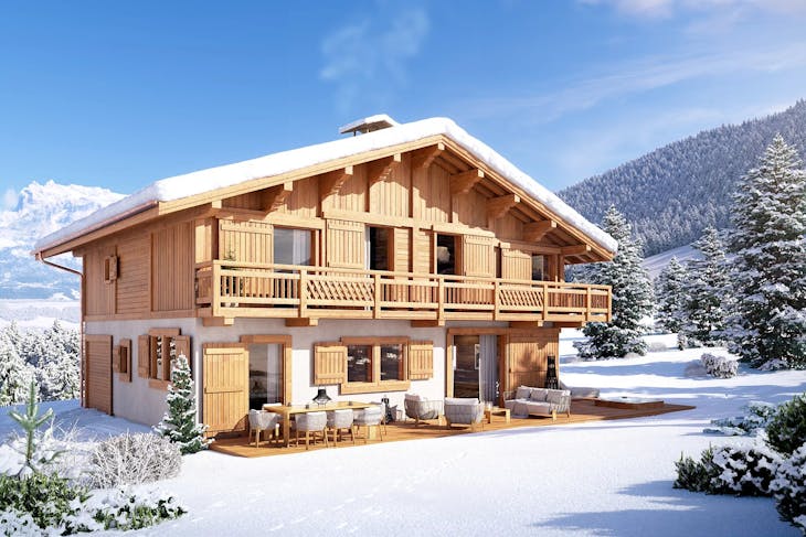 architecture building housing chair furniture house couch desk table cabin