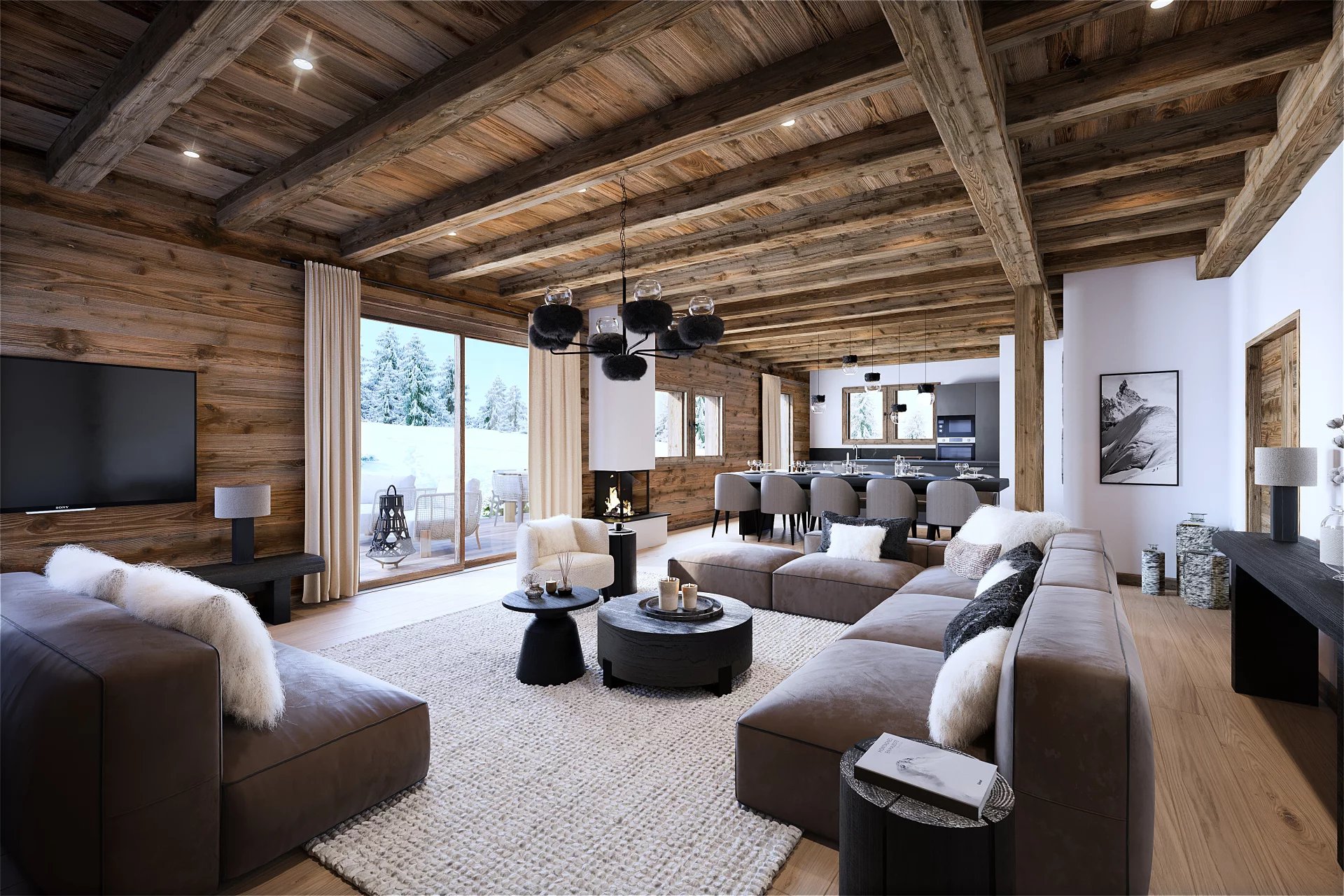 property de luxe · a Saint-Gervais-les-Bains · 4 chambres · 4 salles de bain · photo 1 sur 7