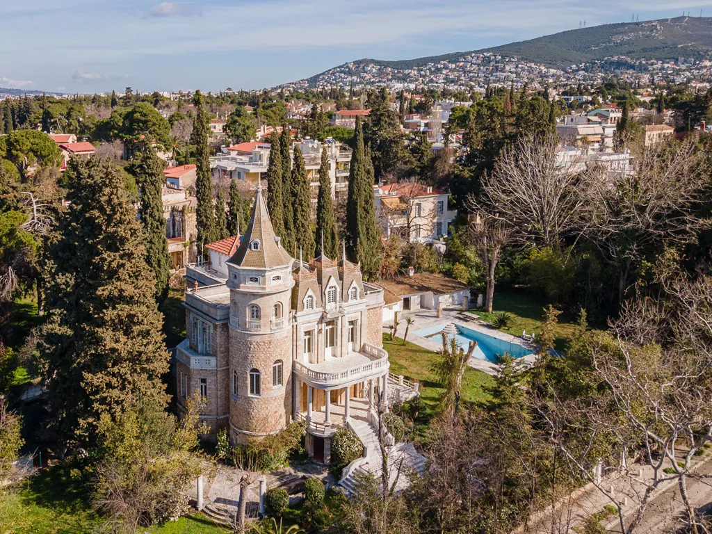 Majestic historic estate in Kifisia – 8 bedrooms with medieval gardens