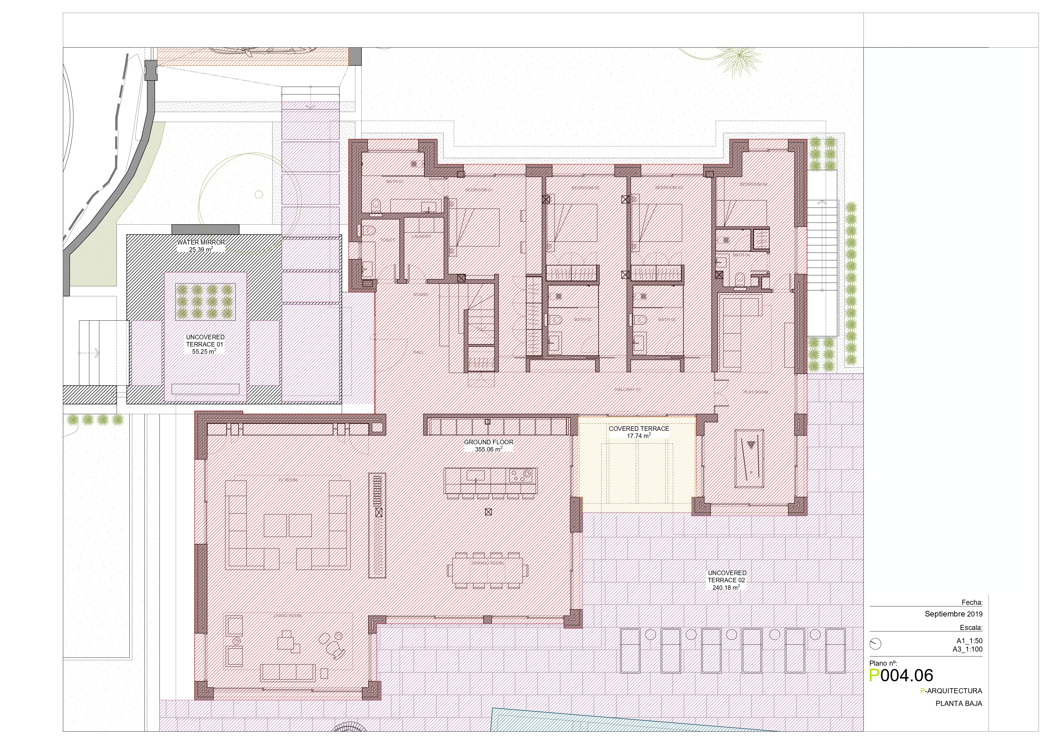 Cobre 37: contemporary villa with pool on the golf course, Nueva Andalucía – Marbella 1123223019 floor plan 4