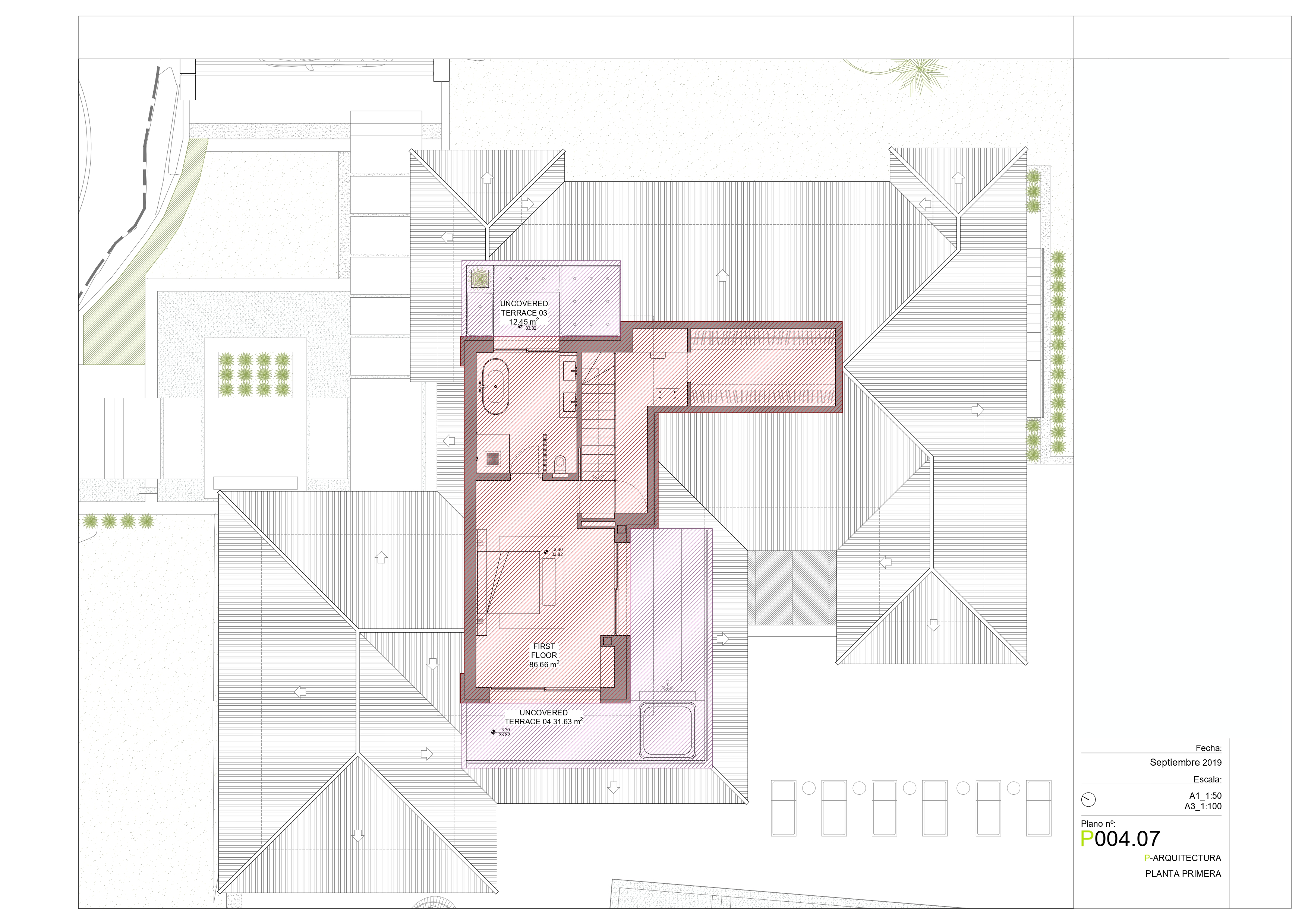 Cobre 37: contemporary villa with pool on the golf course, Nueva Andalucía – Marbella 1123223019 floor plan 2