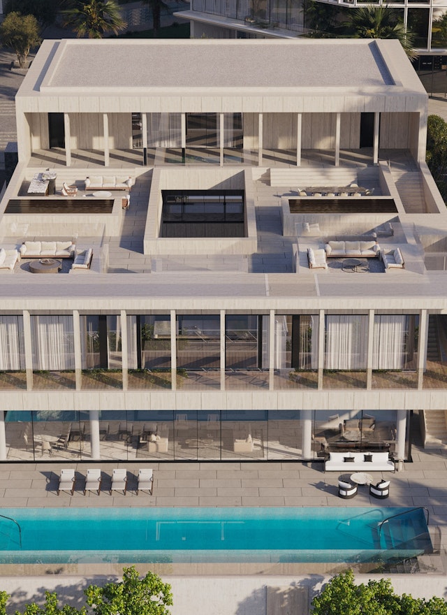 Résidence de Luxe Inspirée de la Nature avec 8 Chambres, Bien-être Certifié et Vue Front de Mer