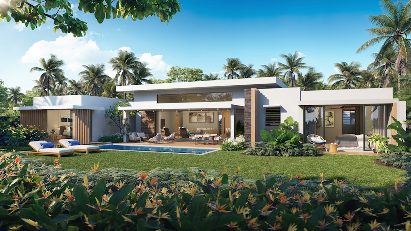 PDS Villas with 5-Star Hotel Services in Grand Baie, Mauritius