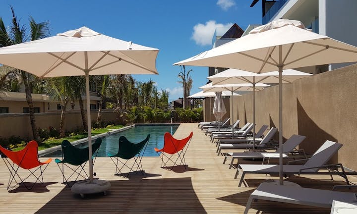 chair furniture pool water swimming pool canopy