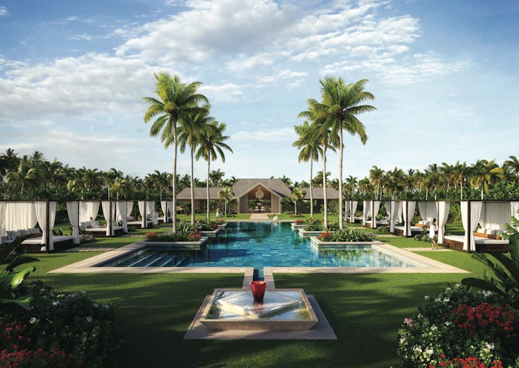 hotel resort summer villa pool water outdoors swimming pool grass nature