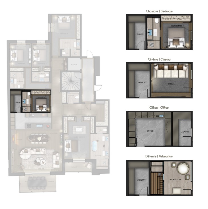 Invest in a luxury apartment in Val d’Isère 2123323008 floor plan 2