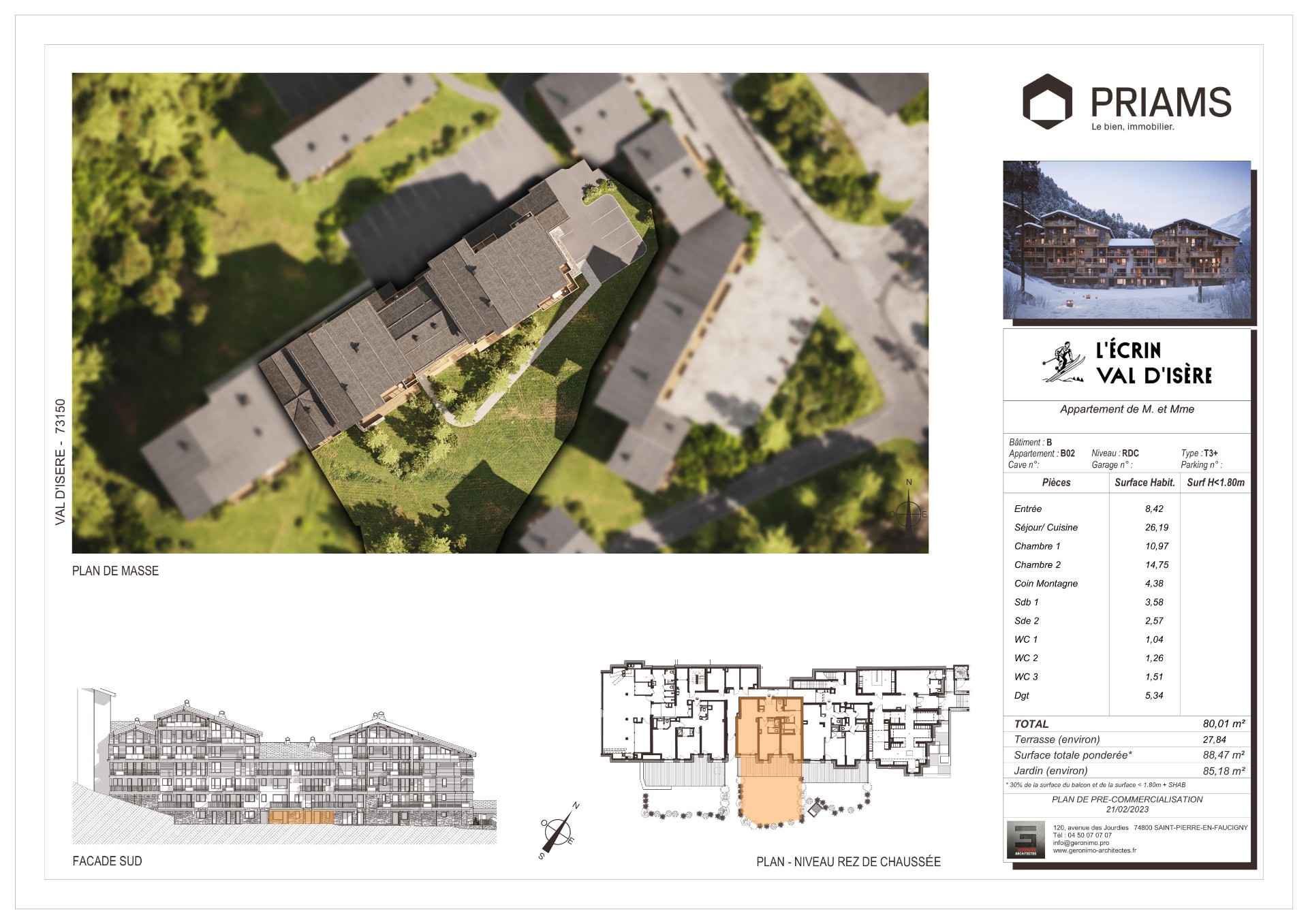 Prestige Apartment in Val d’Isère – Savoyard charm and private garden 1612921393 floor plan 2