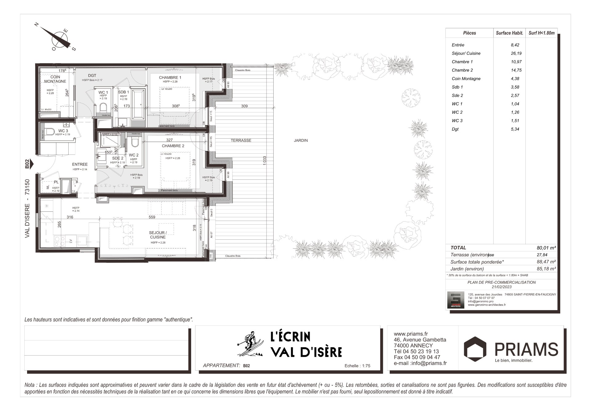 Prestige Apartment in Val d’Isère – Savoyard charm and private garden 1612921393 floor plan 1