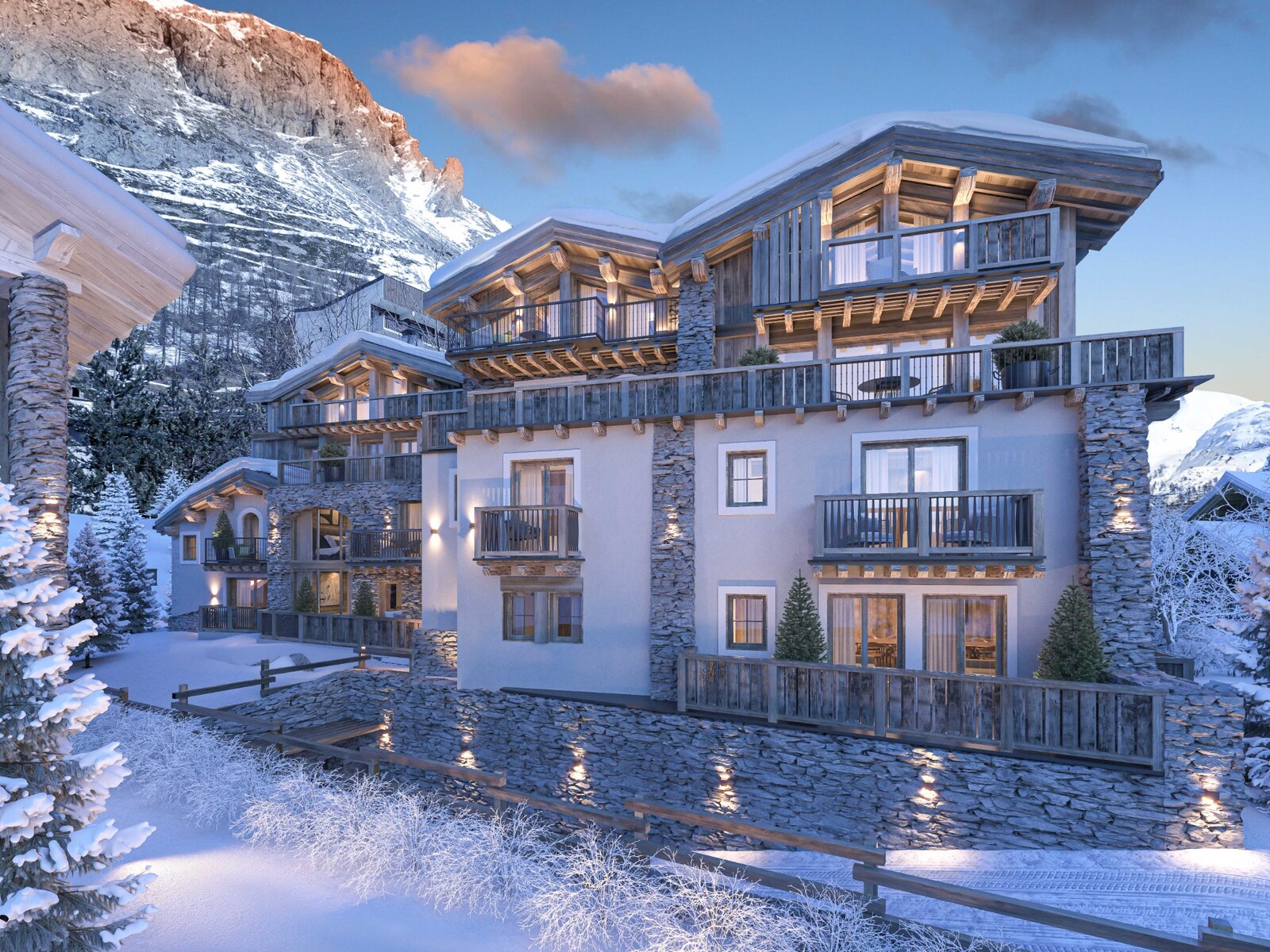 property de luxe · a Val d'Isère · 2 chambres · photo 1 sur 9