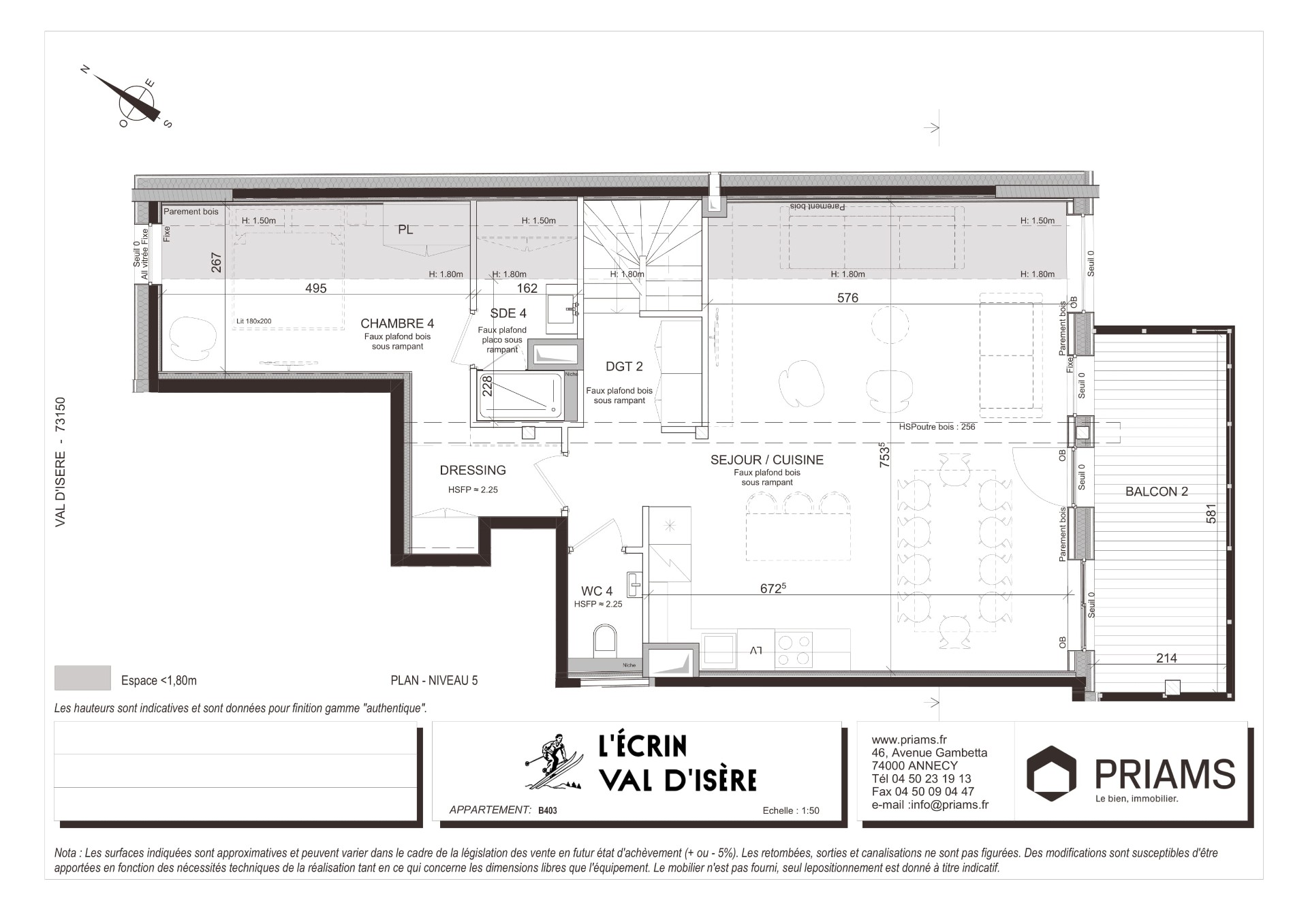 Exceptional duplex apartment in the heart of the Alps – Charm and Prestige 2179293644 floor plan 4