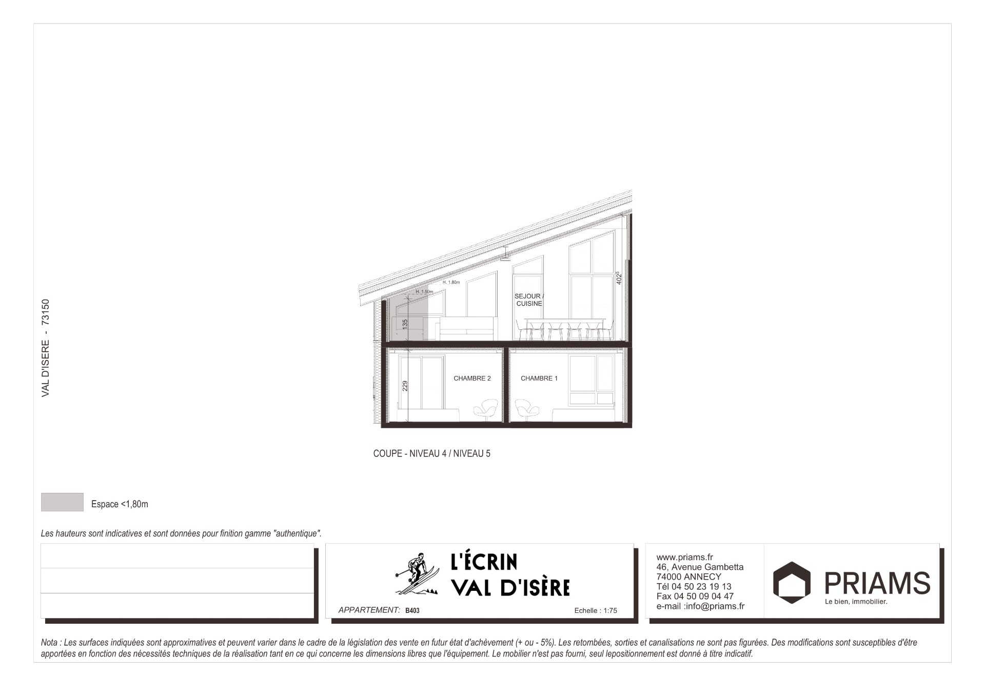 Exceptional duplex apartment in the heart of the Alps – Charm and Prestige 2179293644 floor plan 5
