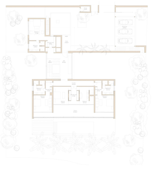 Golfside Villa 6: luxury and spectacular views at Finca Cortesín, Marbella 2961441985 floor plan 1