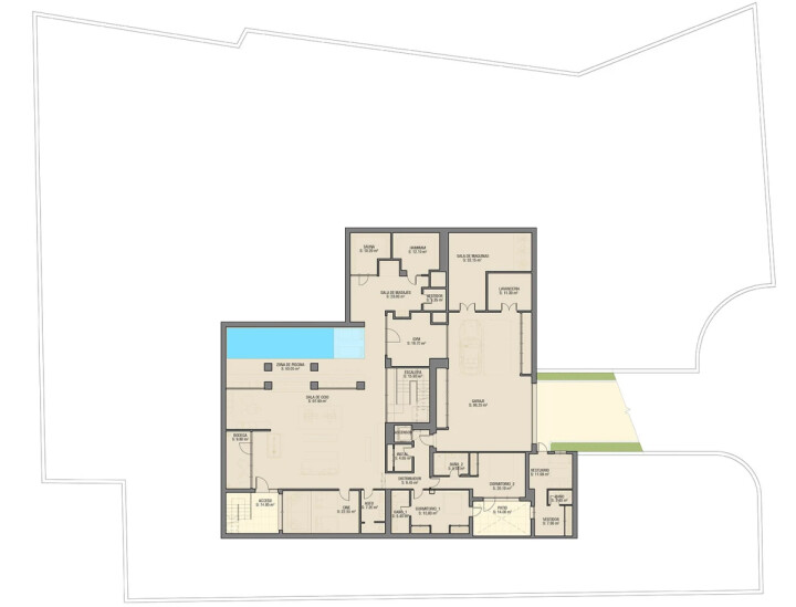 Frontline golf villa for sale in Nueva Andalucia, Marbella | Villa Solstice 3614942206 floor plan 3