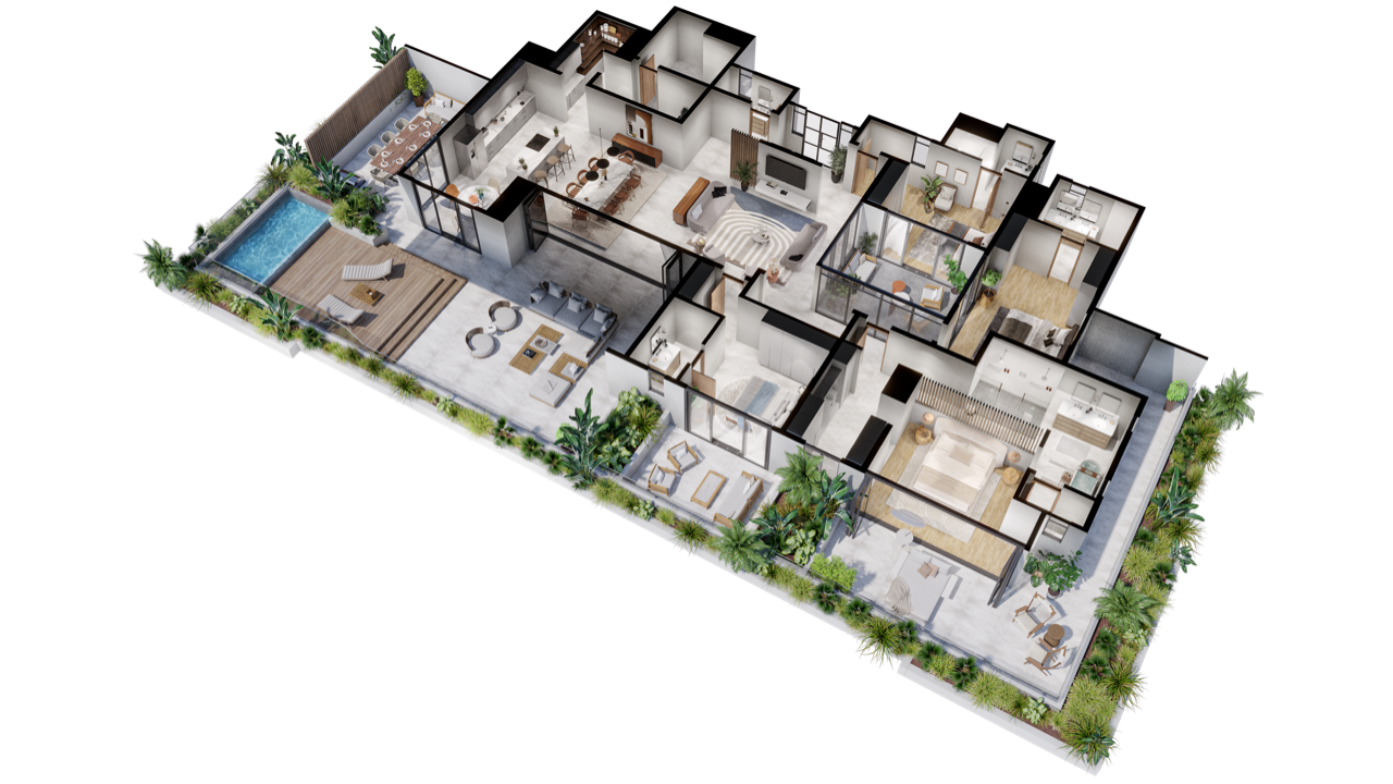 Bijou | Magnificent apartment located on the 1st floor near the beach 1750526093 floor plan 4