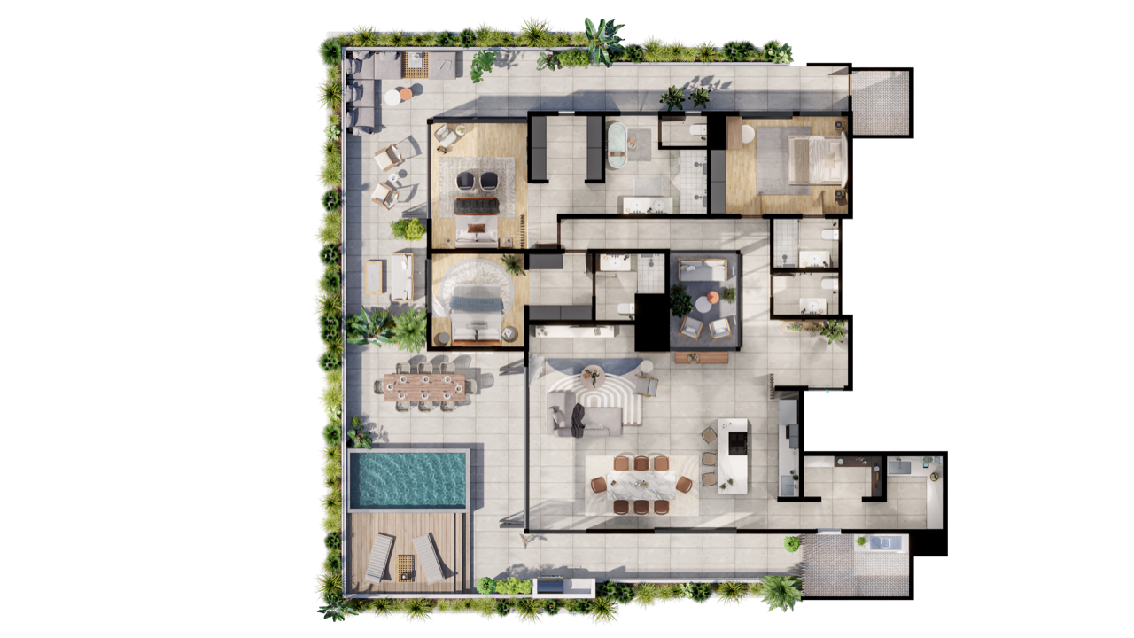 Bijou | Magnificent apartment located on the 1st floor near the beach 1750526093 floor plan 2