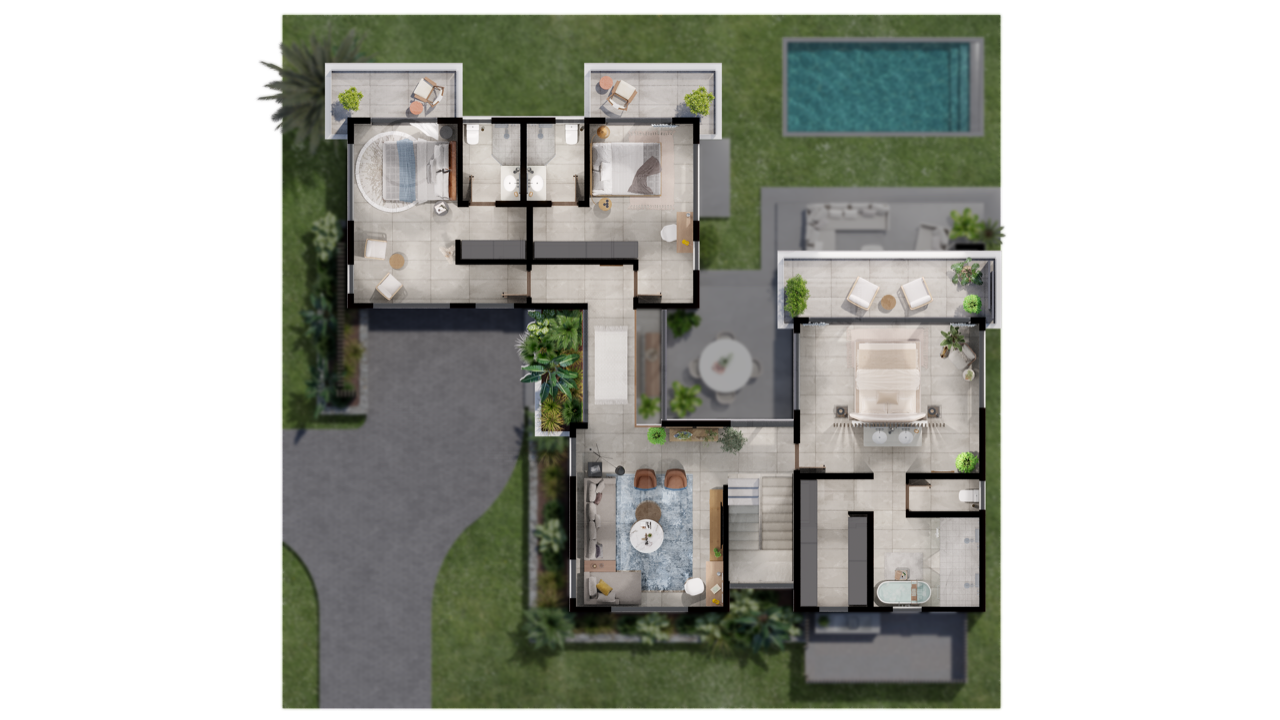 Villa Bijou 3: a prestigious residence on the west coast of Mauritius   161224692 floor plan 6