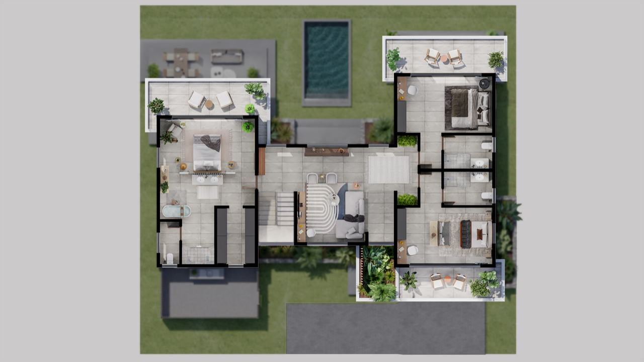 Villa Bijou 3: a prestigious residence on the west coast of Mauritius   161224692 floor plan 7
