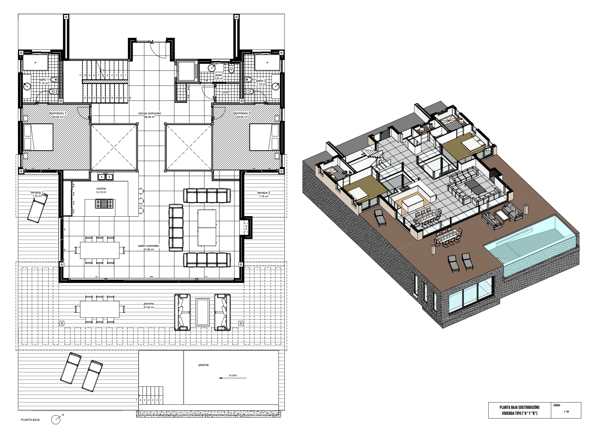 Elegant Contemporary Villa with Panoramic View in El Madroñal – Spain 3968739870 floor plan 2