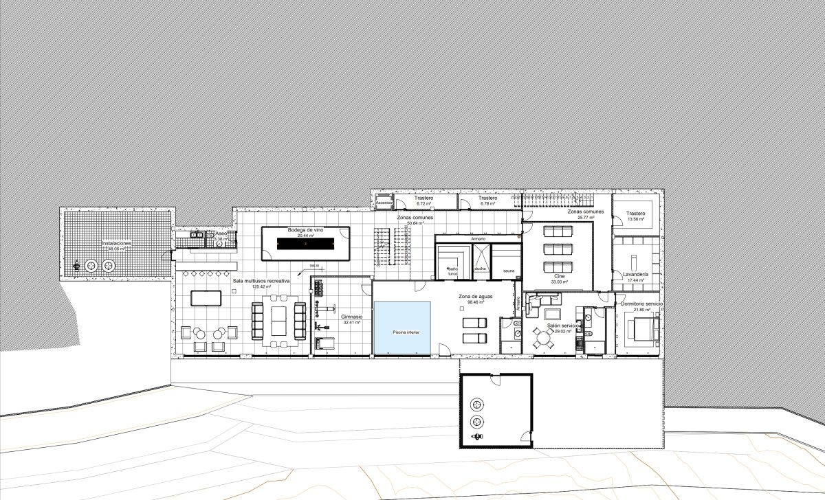 Unique Contemporary Property with Spa, Cinema and Infinity Pool in Marbella 1095974674 floor plan 4
