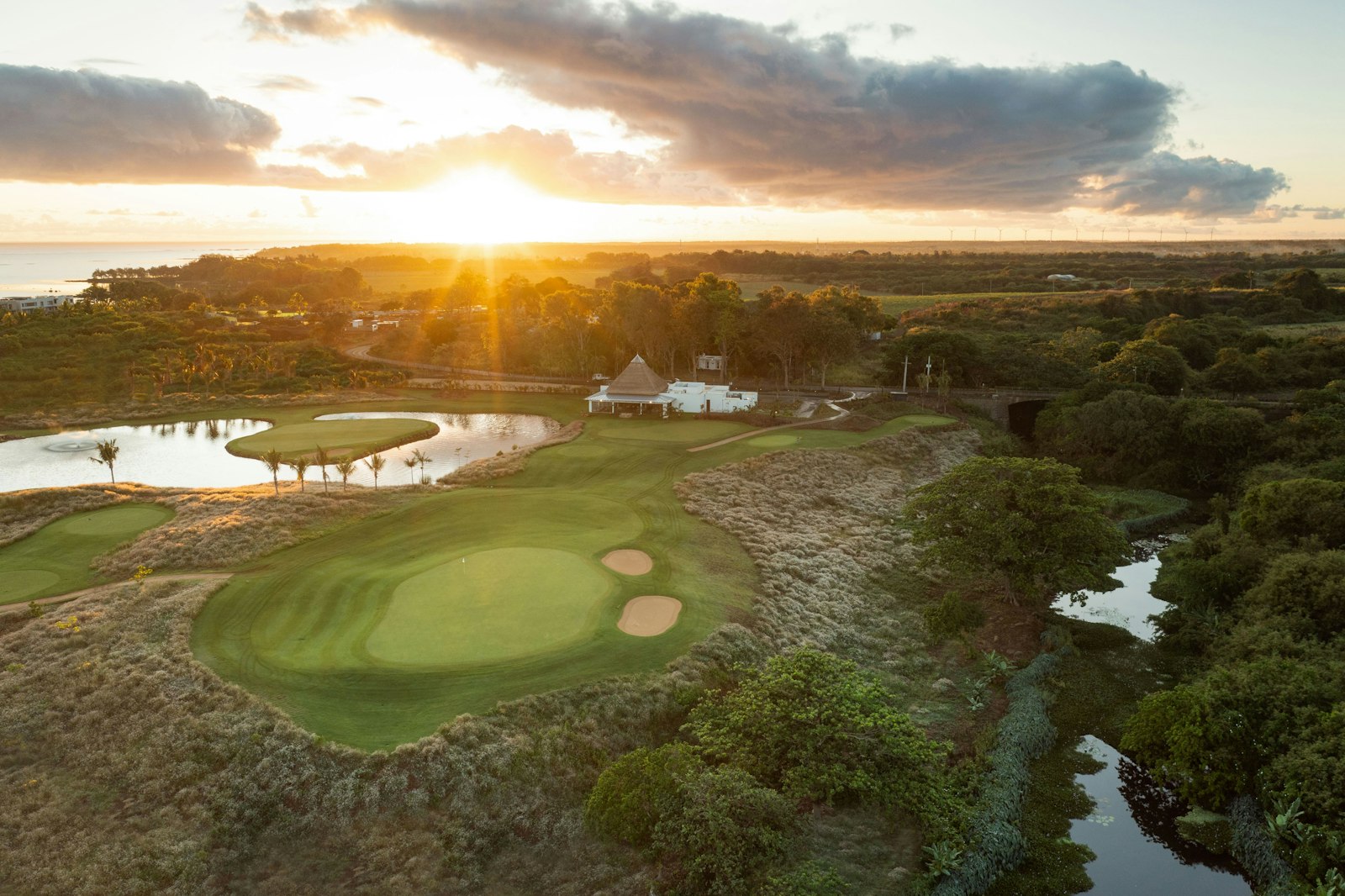 The Nine golf course at the heart of Azuri village