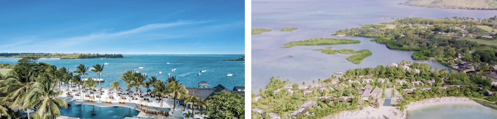 Avec ses deux hôtels 5*Anahita Golf & Spa Resort et le Four Seasons Resort Mauritius