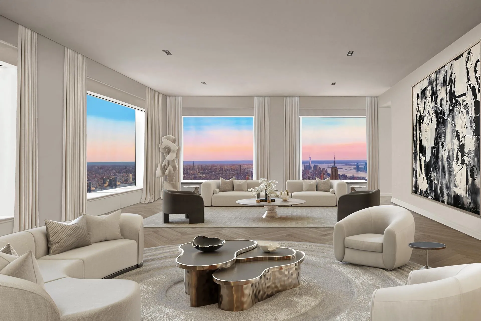 Penthouse avec vues à 360° sur Central Park et la skyline