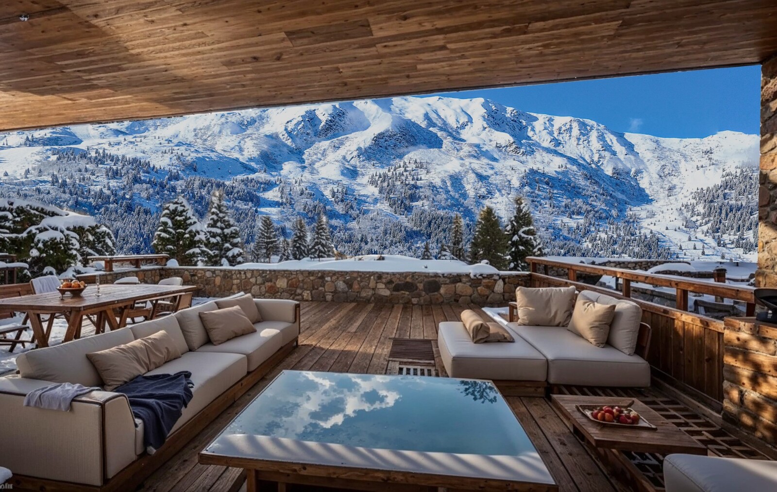 New 3-bedroom apartment – 143 m² with panoramic terrace – Ski-in/Ski-out access | Méribel Morel