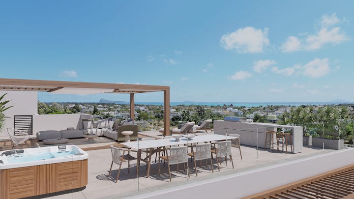architecture balcony building terrace hot tub tub