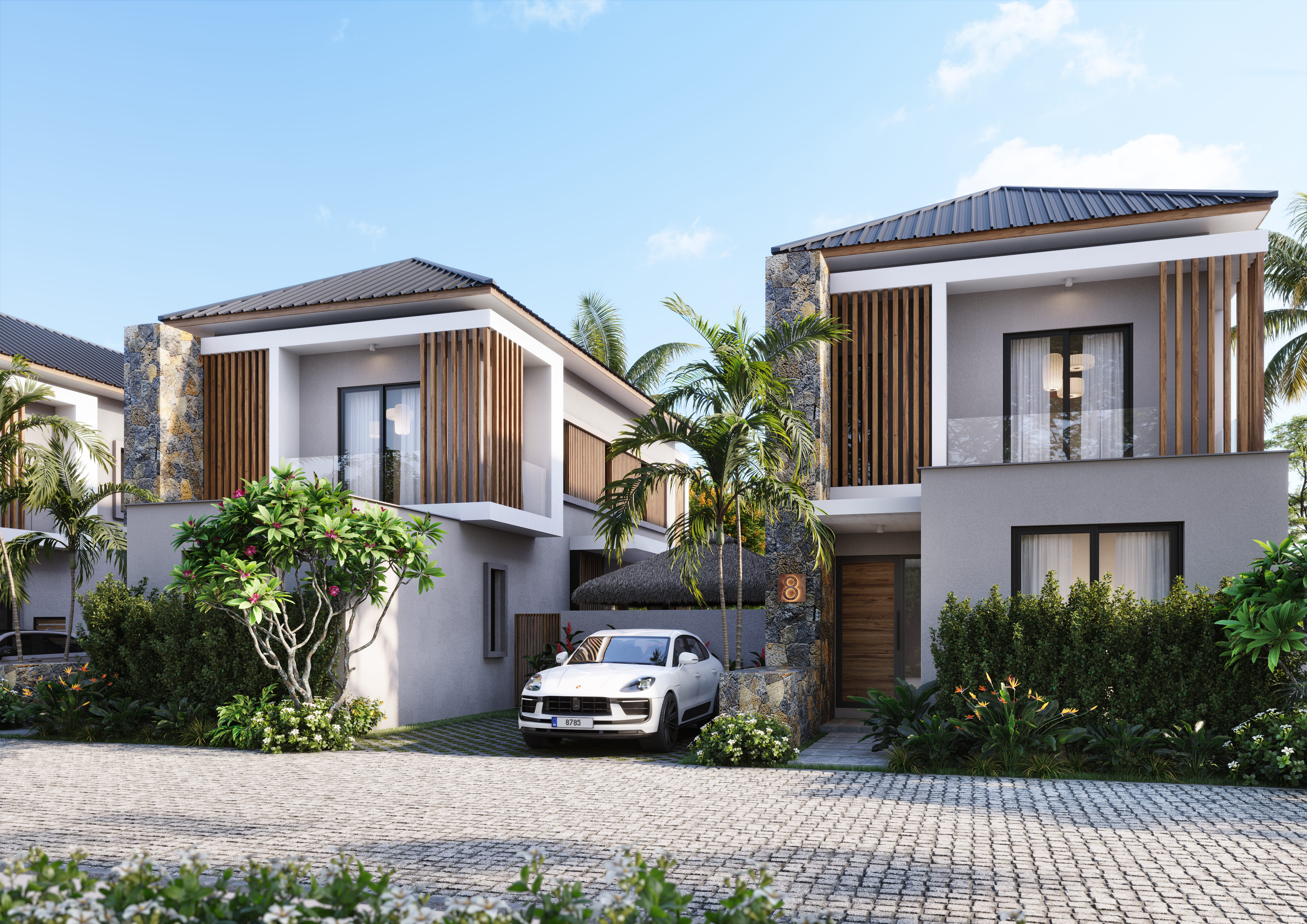Villa de Luxe 4 Chambres à Viva Calodyne | Île Maurice