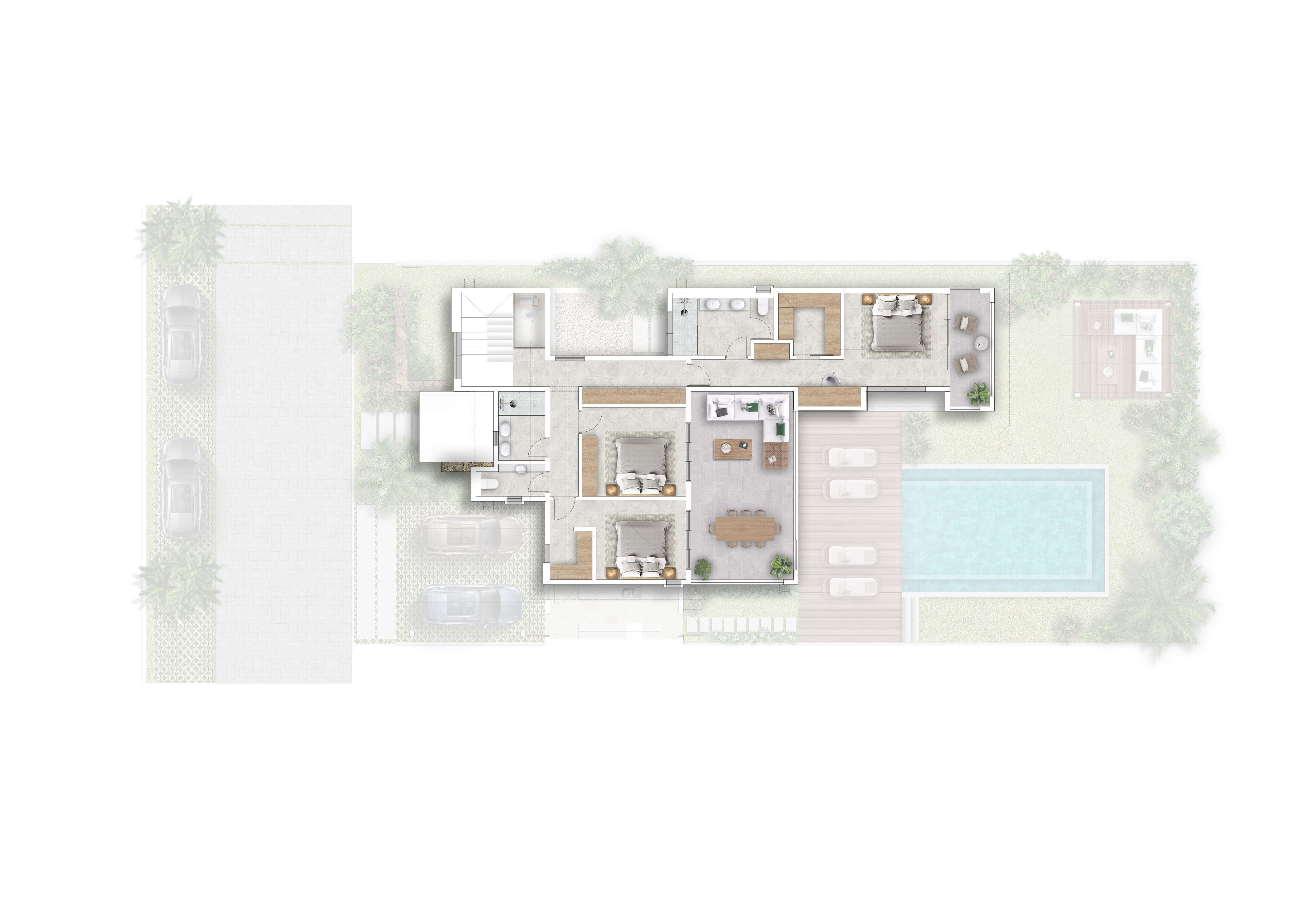 Luxury Signature Villas Viva Calodyne – 521 m² Mauritius Real Estate 3807259252 floor plan 2