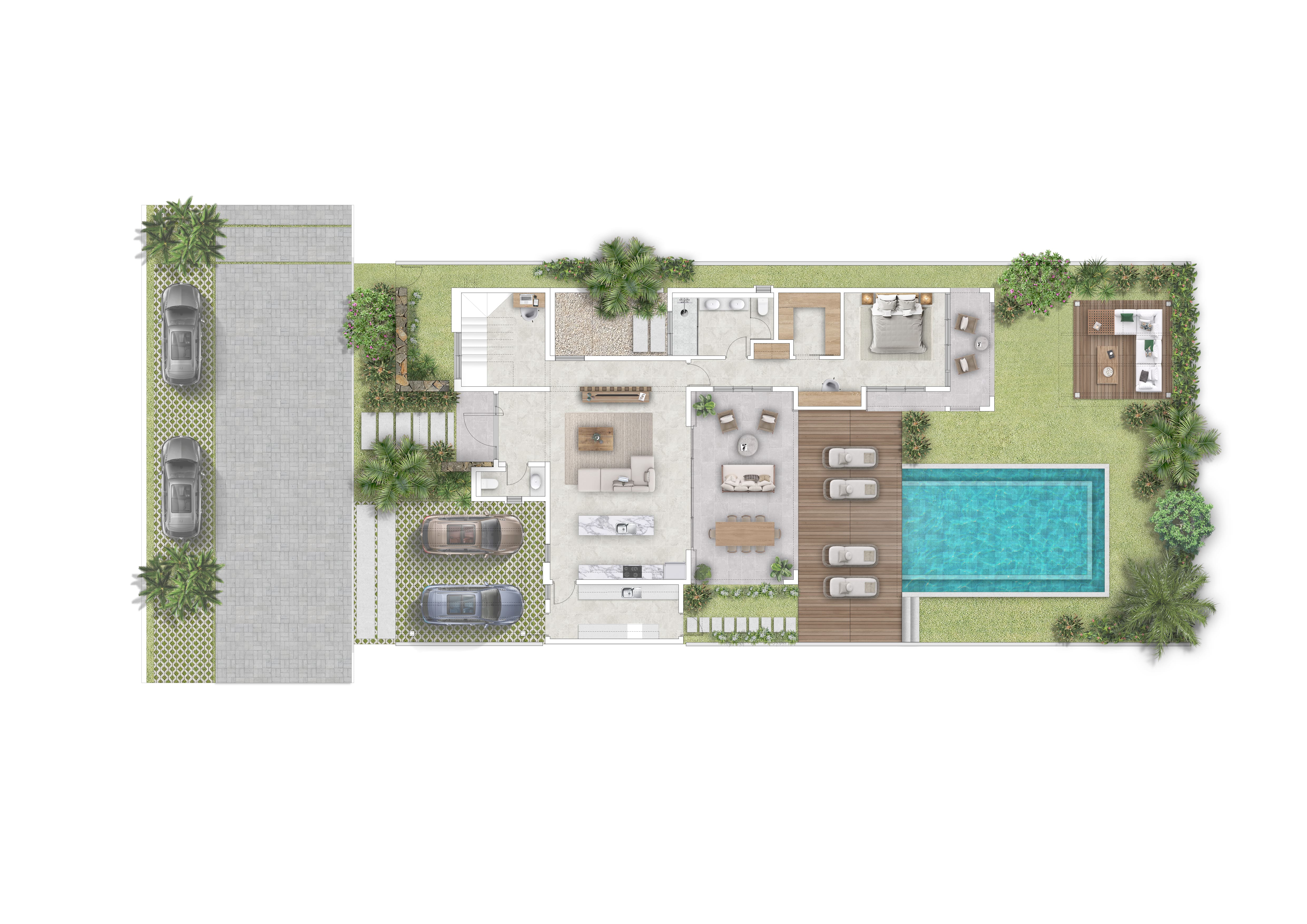 Luxury Signature Villas Viva Calodyne – 521 m² Mauritius Real Estate 3807259252 floor plan 1