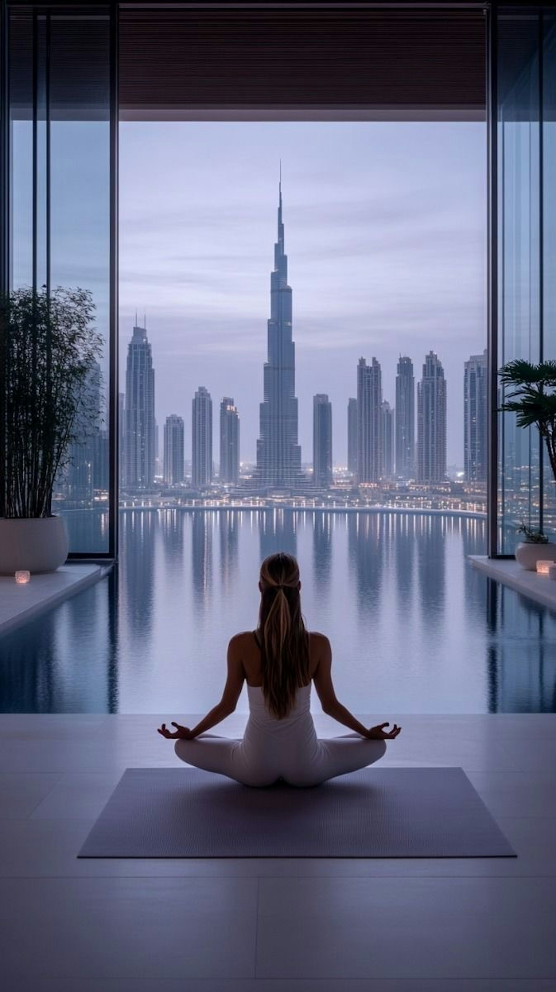 Luxury apartment in Downtown Dubai with Burj Khalifa view