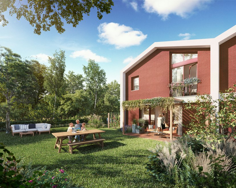 Bloom Parc – Contemporary Family Homes in Mérignac, Between City and Nature