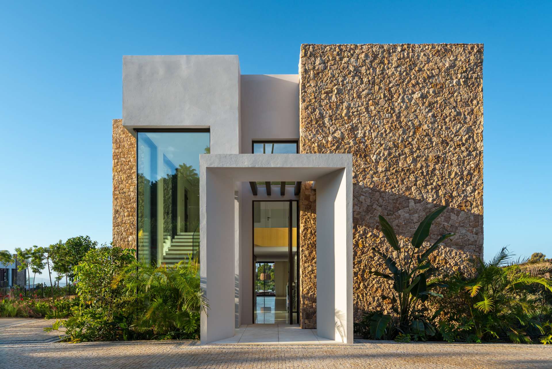 Scarcity of finished villas