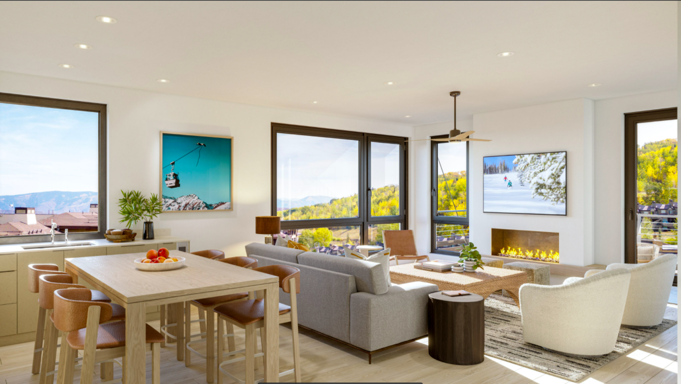 apartment de luxe · a Aspen · 2 chambres · 2 salles de bain · photo 1 sur 8