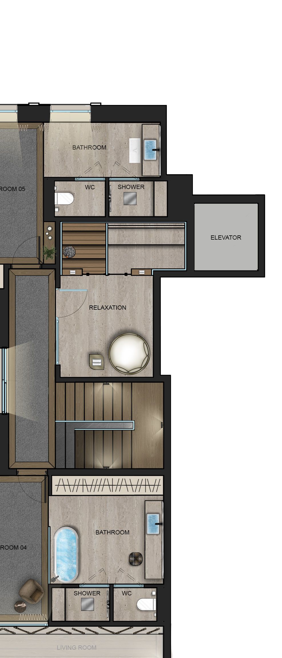 Apartment Lot 10, 287 m², 6 bedrooms, Val d’isère 1849706122 floor plan 3