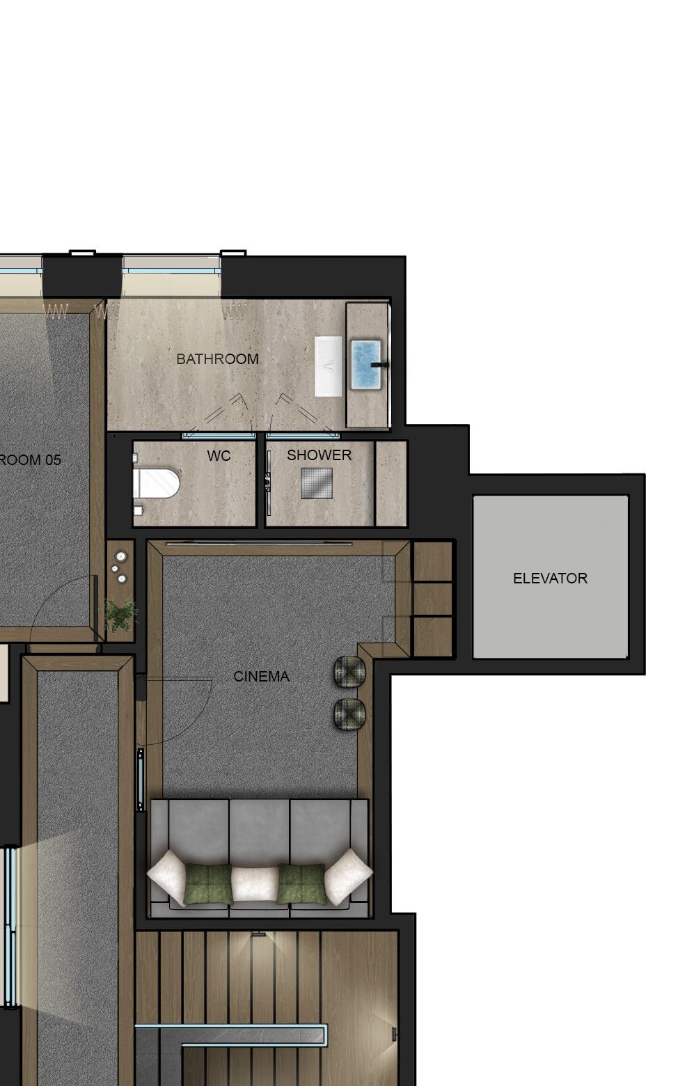 Apartment Lot 10, 287 m², 6 bedrooms, Val d’isère 1849706122 floor plan 4