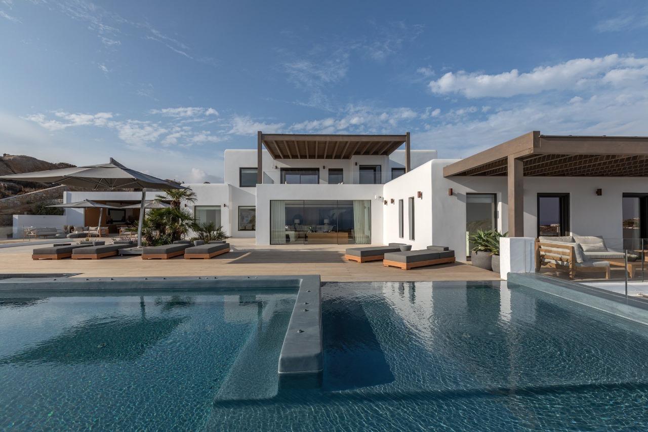 Luxury Villa in Mykonos - Grèce,  with Panoramic View of the Aegean Sea