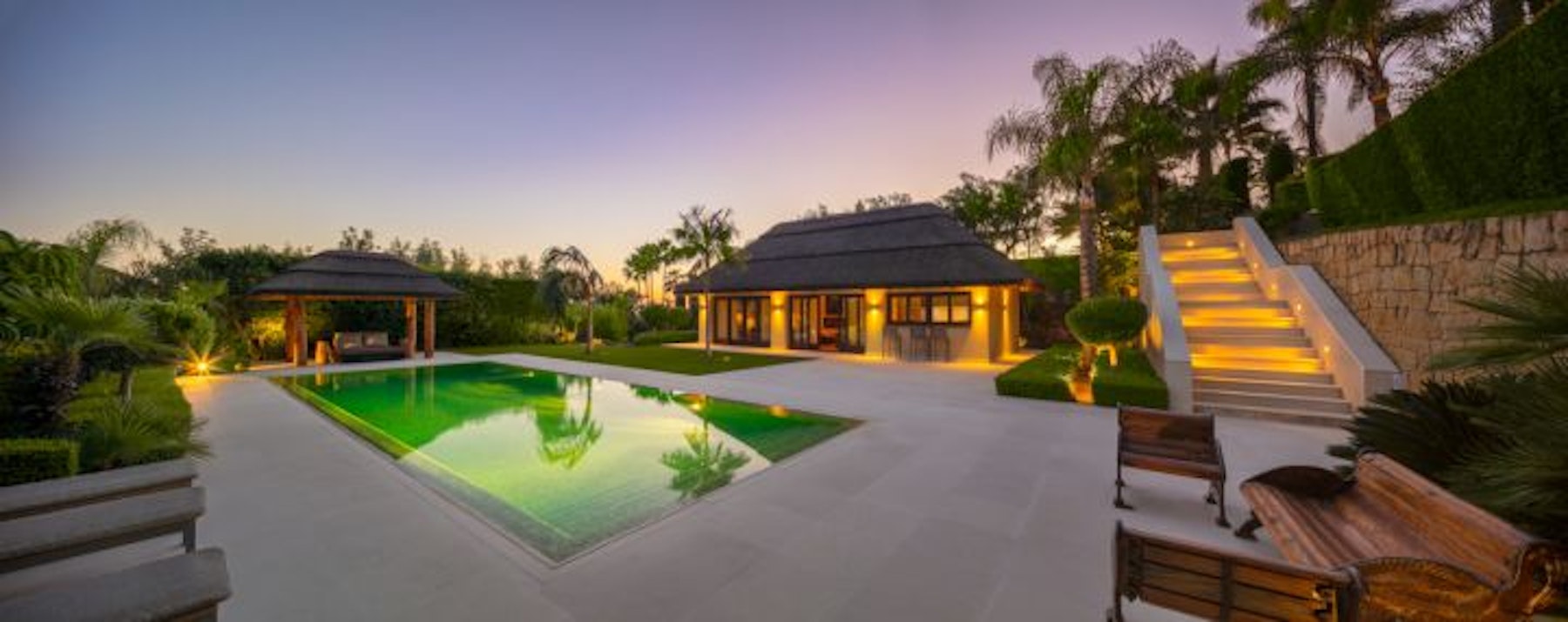 Luxury villa in Sierra Blanca with sea views