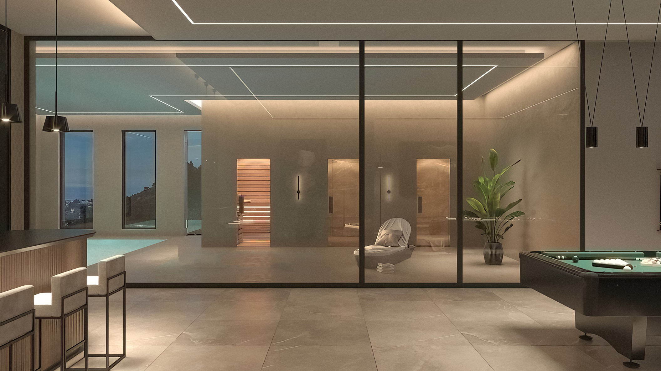 Elegant Contemporary Villa with Panoramic View in El Madroñal - Spain