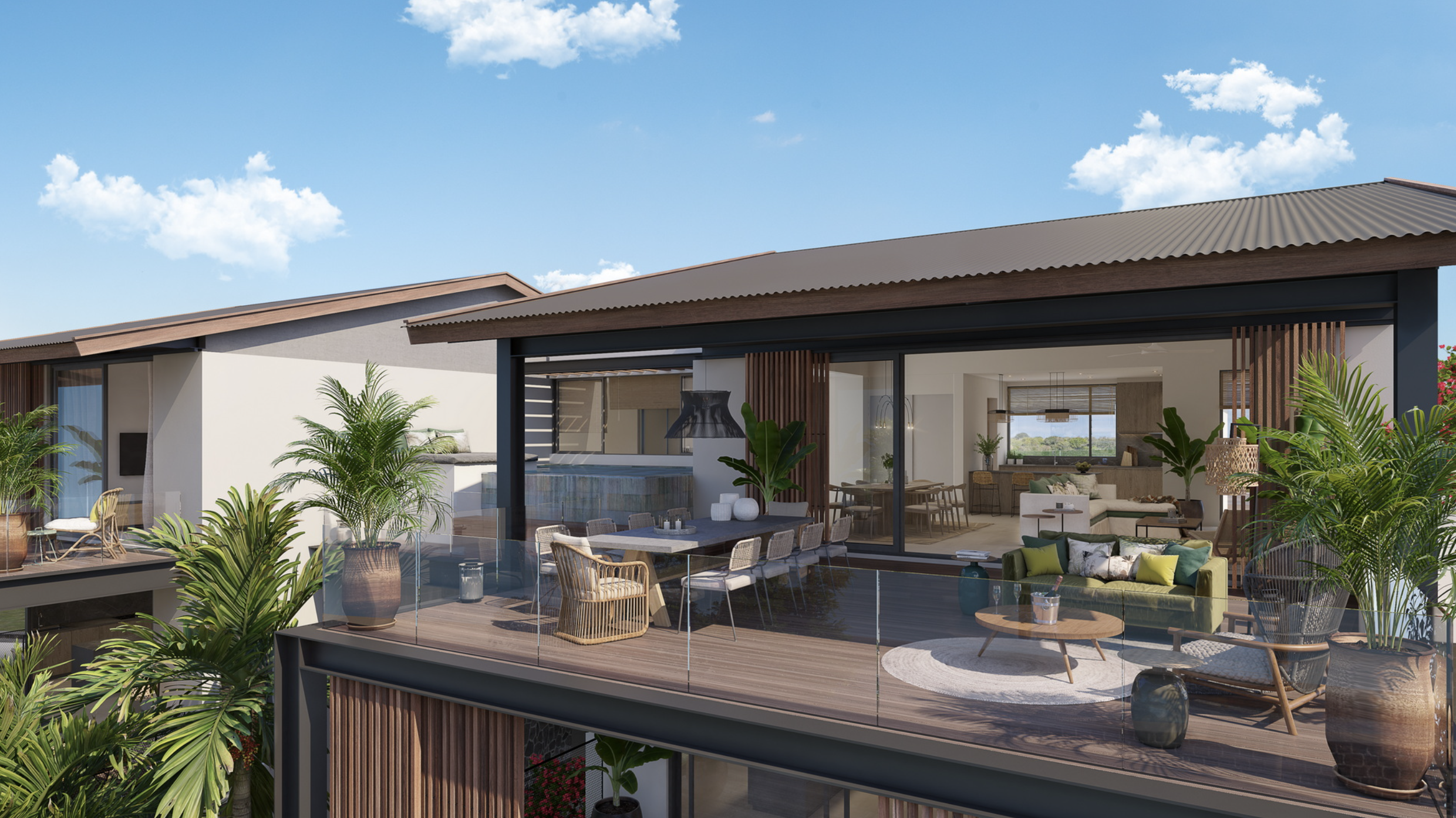 penthouse de luxe · a Beau Champ · 3 chambres · 3 salles de bain · photo 1 sur 16