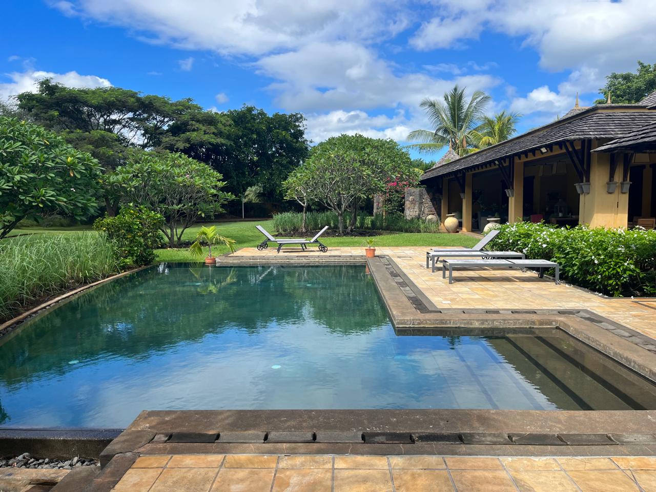 Furnished Single-Storey Villa with Private Pool for Sale | Tamarina Golf Resort, Mauritius