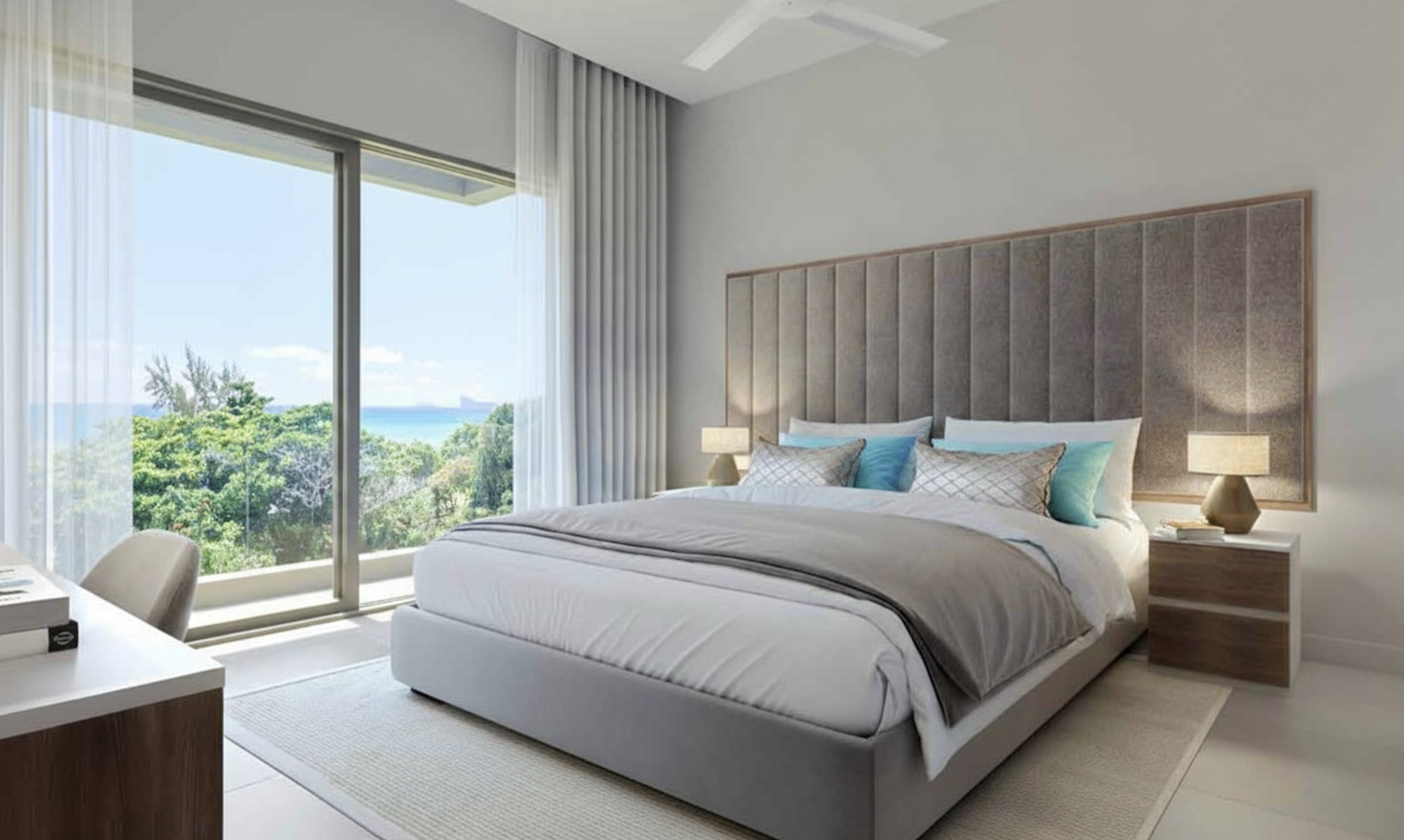 apartment de luxe · a Pointe aux Canonniers · 3 chambres · 3 salles de bain · photo 1 sur 8