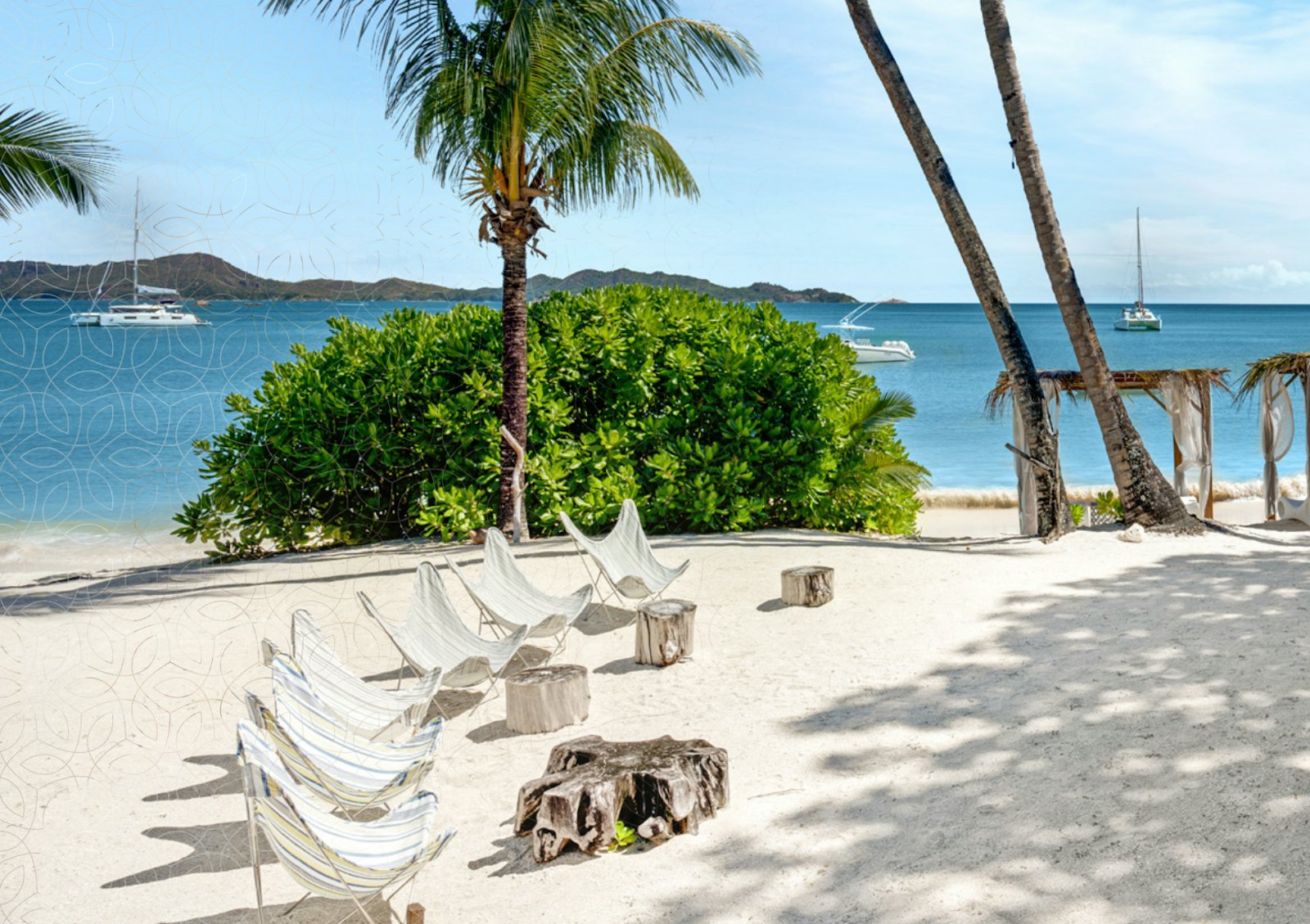 Luxury oceanfront villa in the Seychelles